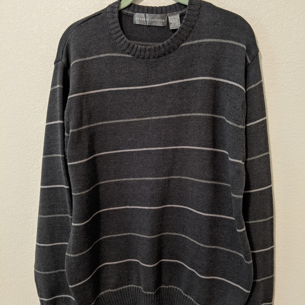 Oscar de la Renta long sleeve pullover sweater